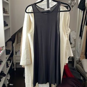 JOAH BROWN SLIP DRESS S/M